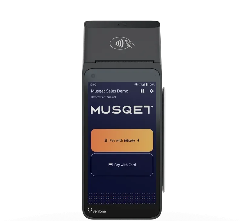 Musqet POS terminal